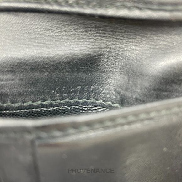 🔴 Gucci Embossed Bifold Wallet - Black - Picture 9 of 10